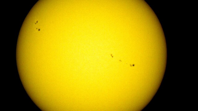 Sun - Sunspots AR2671,AR2672 (22 August 2017)