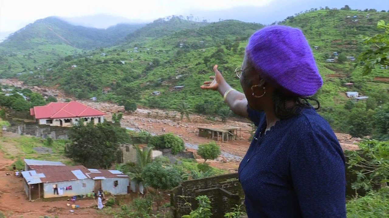 Sierra Leone: l'école engloutie des faubourgs de Freetown