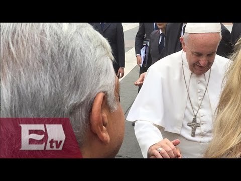 AMLO entrega carta y medalla al Papa / Excélsior en la media