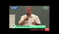 Ahmet Şan: Konya hariç bütün Stadlarda İzmir Marşı söyleniyor.