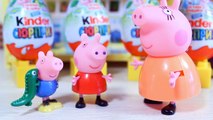 Свинка Пеппа на русском - Киндер сюрпризы для Пеппы и Джорджа. Peppa Pig