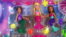 Ensenada muñeca Casa Casa Sirena apertura juego juguete submarino Barbie mini mega bloks lego