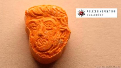 Trump Şeklinde Binlerce Uyuşturucu Hap Ele Geçirildi