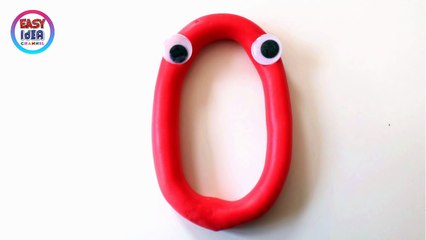 Play Doh Numbers - 0 1 2 3 4 5 6 7 8 9 - Learn To Count with PLAY-DOH Numbers! Cutting Col