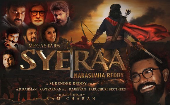 SYE RAA NARASIMHA REDDY Cast & Crew Ram Charan AR Rahman #HBDMegastarChiranjeevi