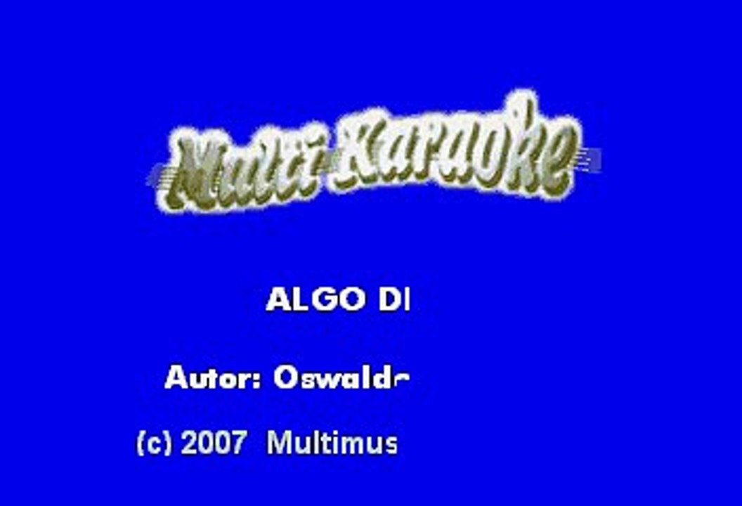 Conjunto Primavera - Algo de mi (Karaoke)