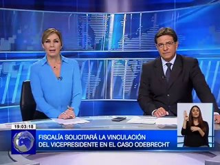 Fiscalía solicitará la vinculación del Vicepresidente en el Caso Odebrecht