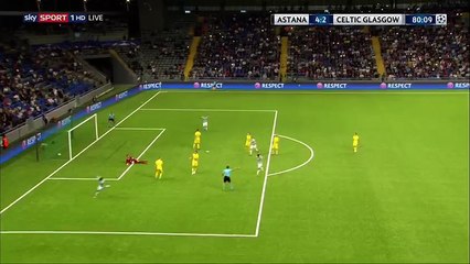 Olivier Ntcham Goal HD - FC Astana (Kaz)	4-2	Celtic (Sco) 22.08.2017