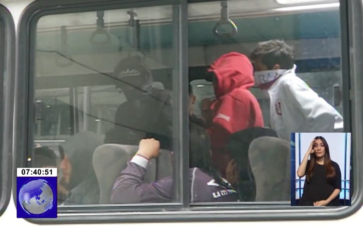 Hinchas detenidos por incidentes recuperaron su libertad