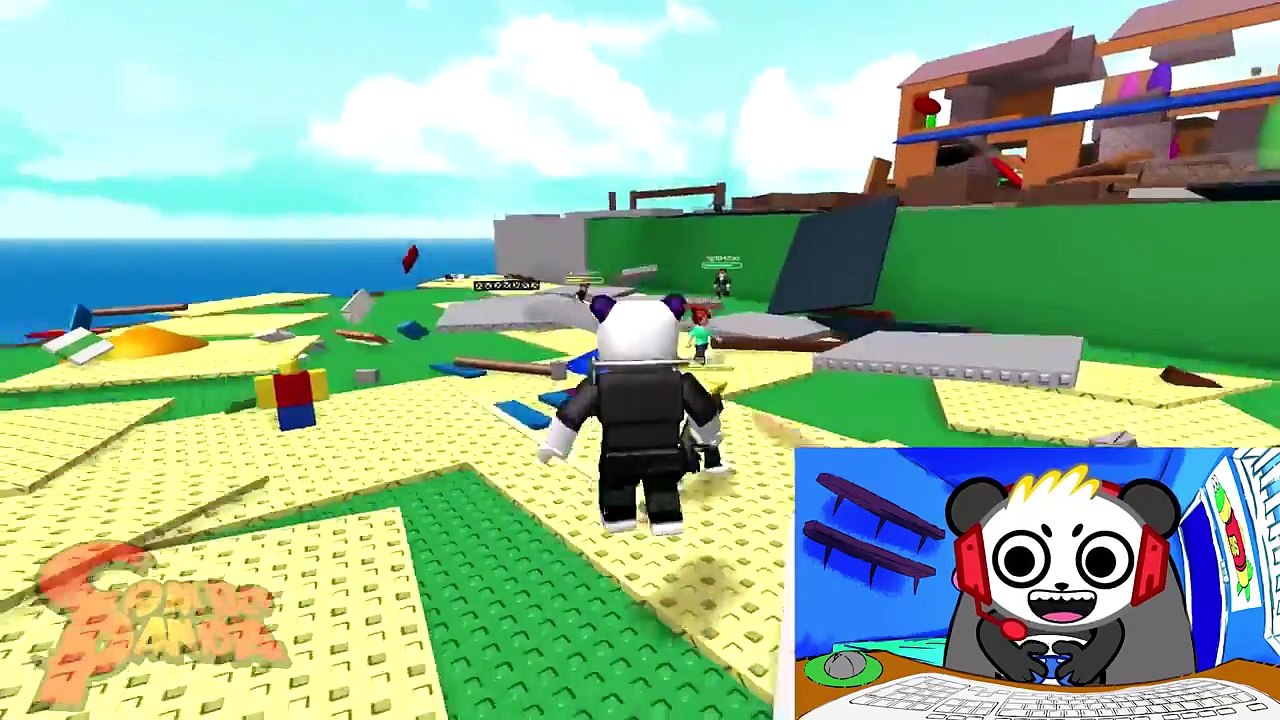 Roblox Natural Survival Disaster Let's Play with Combo Panda