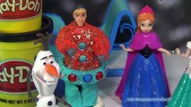 FROZEN PLAY-DOH TUTORIAL Disney Queen Elsa & Jack Frost Get Married with Play Doh Elsa Wed