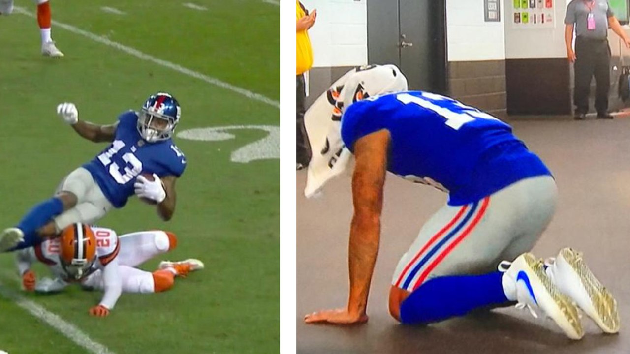 Odell Beckham Jr Suffers Injury in Preseason Game, NFL Players PISSED