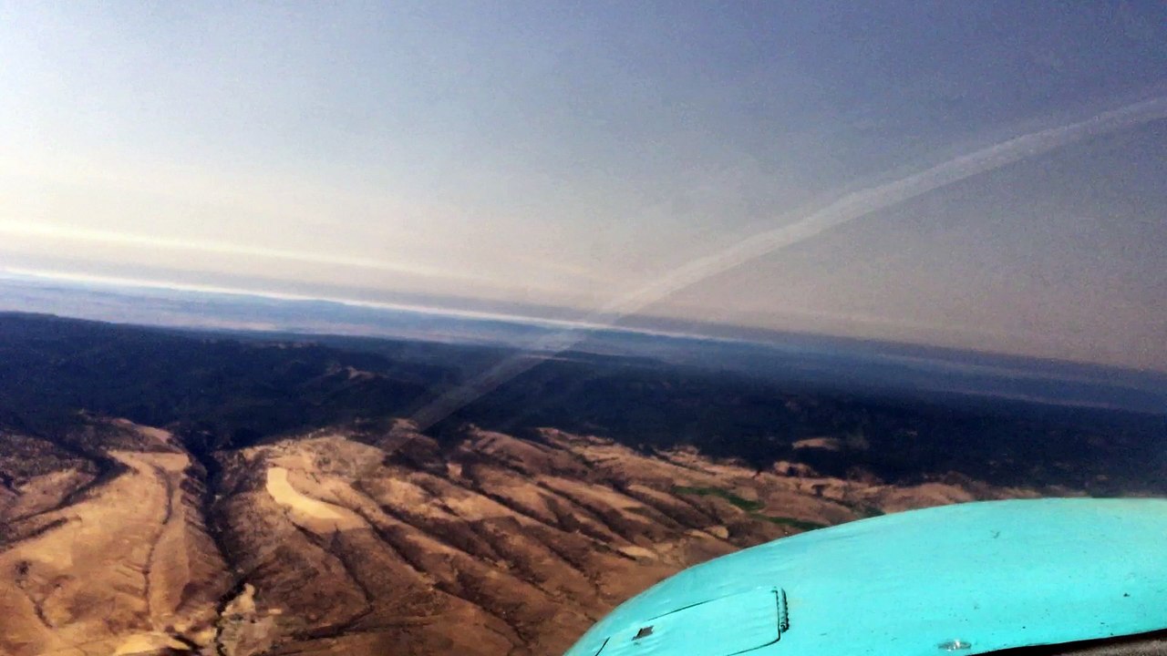 The 2017 Solar Eclipse: A View from a Plane