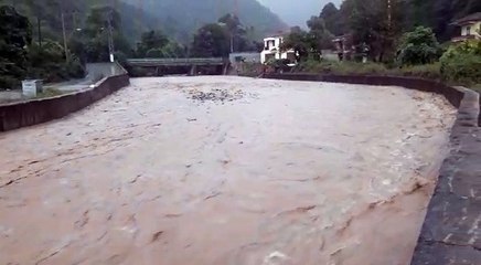 Zonguldak'ta Ilıksu Deresi Taştı 22.08.2017