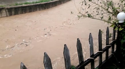 Zonguldak'ta Ilıksu Deresi Taştı 22.08.2017 (2)
