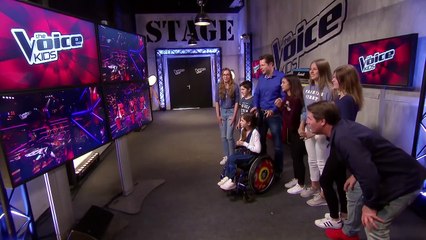 05.Kimiya 14jr – Till It Hurts   The Voice Kids 2017   The Blind Auditions