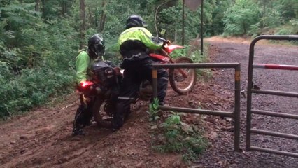 TransAmerica Trail Ride: Muddy Roads In Arkansas