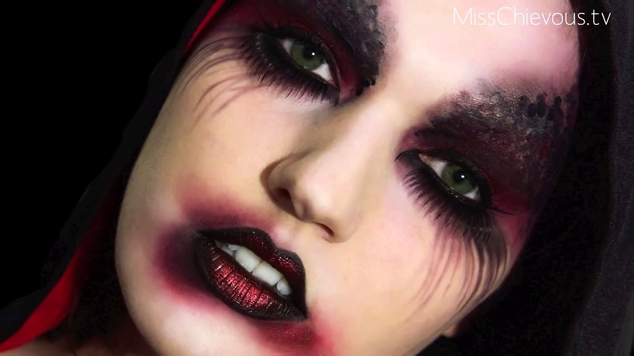 Démoniaque maquillage tutoriel Possession halloween