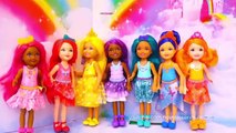 Crique poupée cadeau arc en ciel Ensemble jouets Smyths barbie dreamtopia chelsea