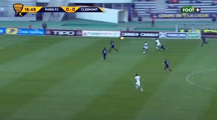Remy Dugimont Goal HD - Paris FC	0-1	Clermont 22.08.2017