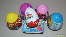 Disney Princess Minnie Mouse Mario One Direction Shopkins Kinder Surprise Eggs Unboxing