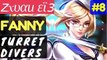 Turret Diver [Rank 1 Fanny] | Fanny Gameplay and Build By ᴢxυαи εϊɜ #9 Mobile Legends