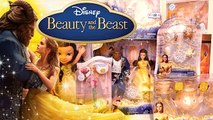 Toys & Dolls from the Beauty and the Beast Live Action Movie with Belle, Gaston, Beast, an