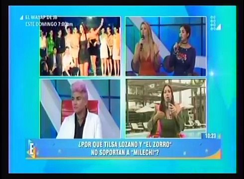 Tilsa Lozano arremete contra Milett Figueroa y le saca en cara sus logros