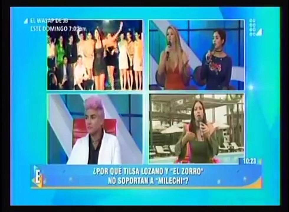 Tilsa Lozano arremete contra Milett Figueroa y le saca en cara sus logros