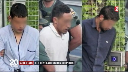 Attentats de Catalogne : les révélations des suspects