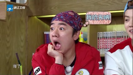 【精选】 蔡卓妍表白邓超却遭孙俪搅局？超哥竟然脸红了 《奔跑吧》Keep Running  [ 浙江卫视官方HD ]