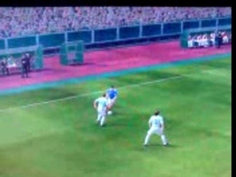Frappe sans controle croisée Ribery PES2008