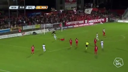 Winterthur 0:1 Servette (Swiss Challenge League 21 August 2017)