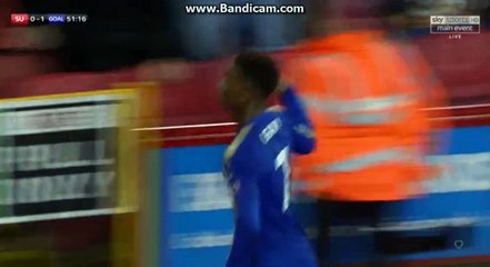 Goal D.Gray HD  SHeffield  Utd 0 - 1 Leicester 22.08.2017 HD