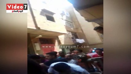 فيديو يرصد لحظة القبض على المتهم بخطف طفلة بالجيزة