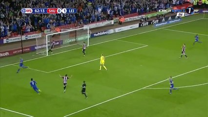 But de Slimani v Sheff UTD (EFL Cup) 22/08/2017