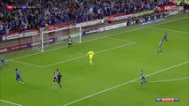 Islam Slimani Goal - Sheffield United vs Leicester City 0-2 22.08.2017
