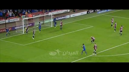 Deuxieme But de Slimani v Sheff UTD (EFL Cup) 22/08/2017