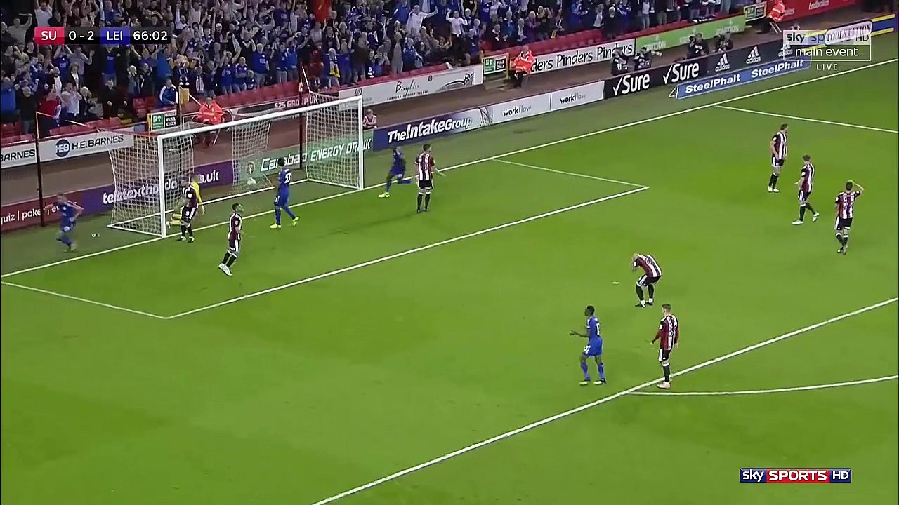 Sheffield United vs Leicester City 1-4 - All Goal & Highlights - ELF CUP