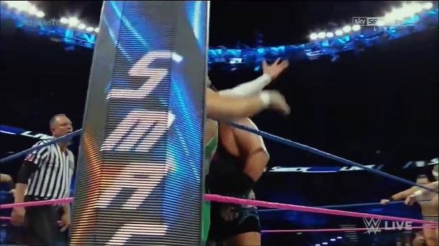 The Miz & Spirit Squad vs. Dolph Ziggler, Slater & Rhyno: SmackDown LIVE, October 18, 2016