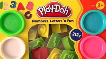 Learn Colors Learn to Count 1 to 10 Counting in English Play Doh Numbers Letters n Fun Pl
