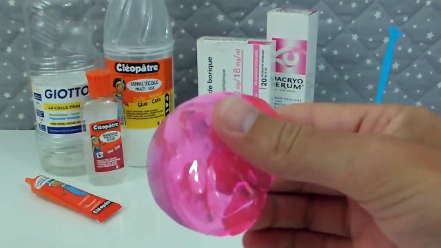 Comment faire du Slime ? Recette du Slime avec de la lessive - No borax Slime Recipe - Glo