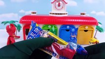 Disney Jr PJ Masks Paw Patrol Little Bus Tayo Playset McDonalds Toy Set Toy Surprises Lea