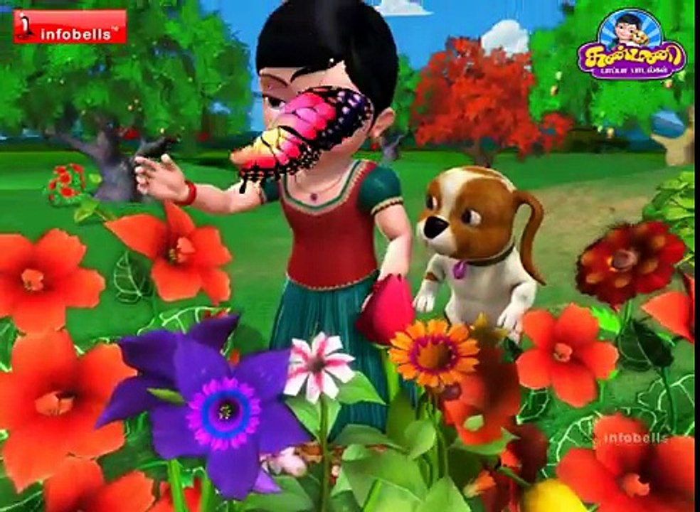 Pattu Pattampoochi Butterfly Tamil Rhymes
