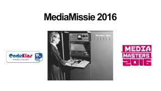 MediaMissie CodeKlas 2016 Grace Hopper