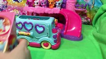 My Little Pony Baby Ponies Friendship Bus Car Ride to Fast Food Burger Drive Thru - Toy vi