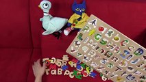 Bébés enfants Jardin denfants apprentissage moi moi partie jouer préscolaire avec Alphabet abc abc puzzle