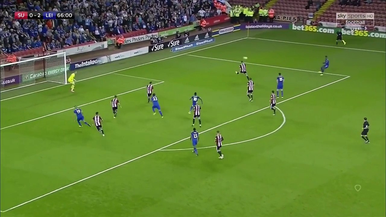 Sheffield United vs Leicester City 1-4 All Goals & Highlights HD 22.08.2017