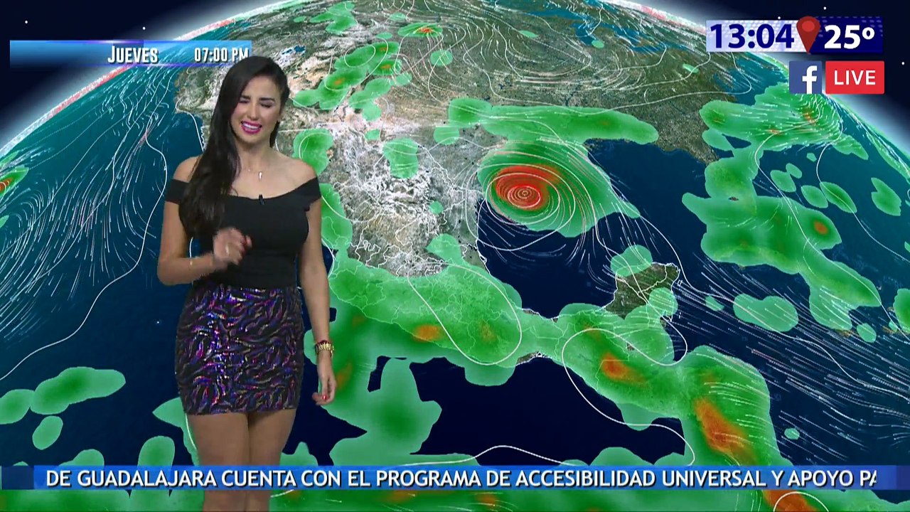 Susana Almeida Pronostico del Tiempo 22 de Agosto de 2016 Vesp.