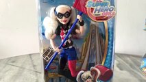 DC Super Hero Girls Batgirl Wonder Woman Harley Quinn Action Dolls Unboxing Toy Review